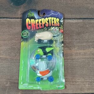 CREEPSTERS Glow Dark Mini Car‎ Figure Go-Go Goblin & Brainstorm Toys